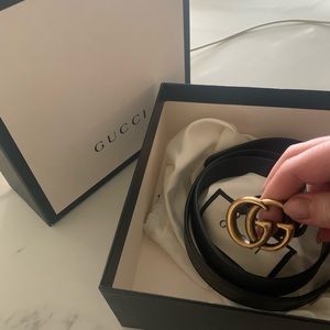 ✨AUTHENTIC GUCCI BELT- smaller size- 80 cm✨